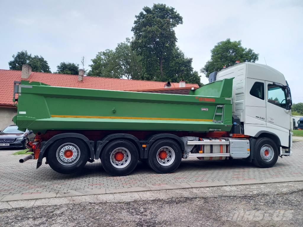 Volvo FH540, 8x4, RETARDER شاحنات قلابة