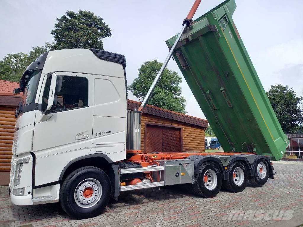 Volvo FH540, 8x4, RETARDER شاحنات قلابة