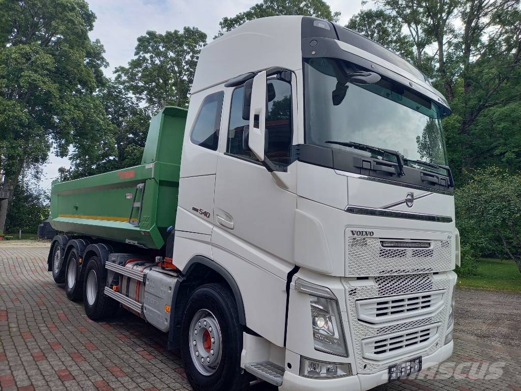 Volvo FH540, 8x4, RETARDER شاحنات قلابة
