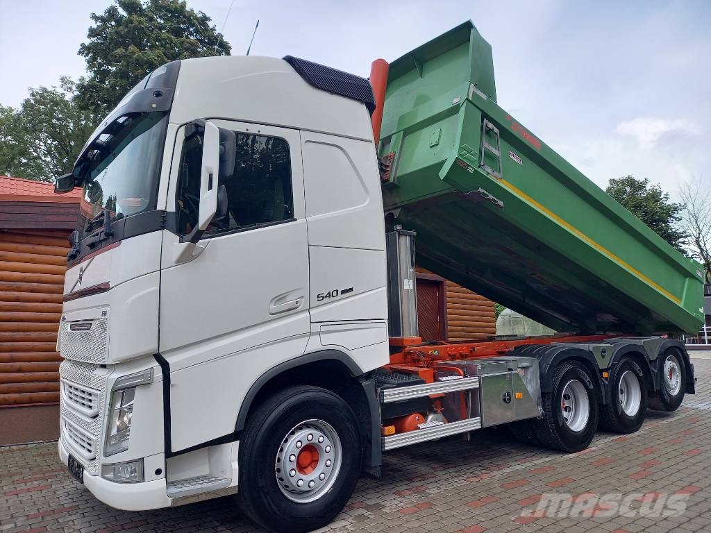 Volvo FH540, 8x4, RETARDER شاحنات قلابة