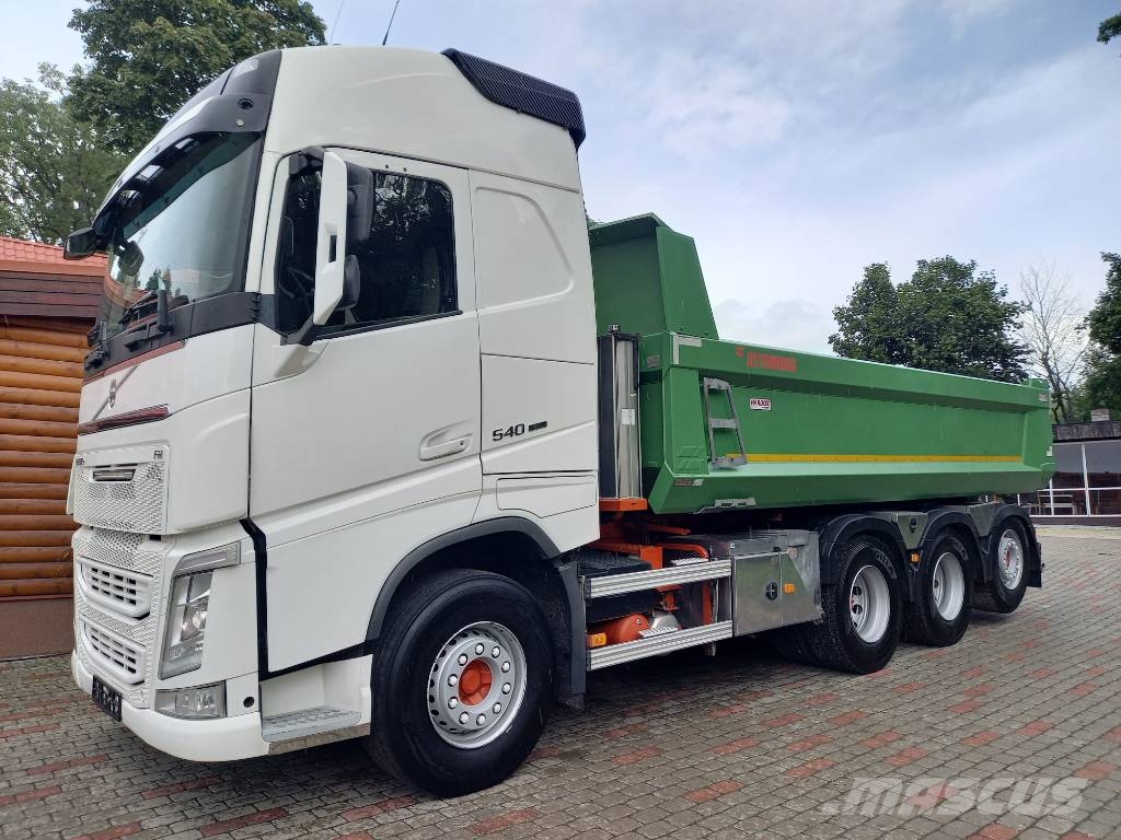 Volvo FH540, 8x4, RETARDER شاحنات قلابة