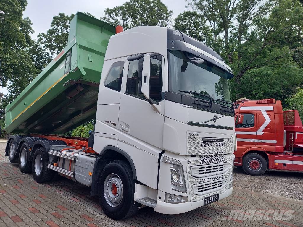 Volvo FH540, 8x4, RETARDER شاحنات قلابة