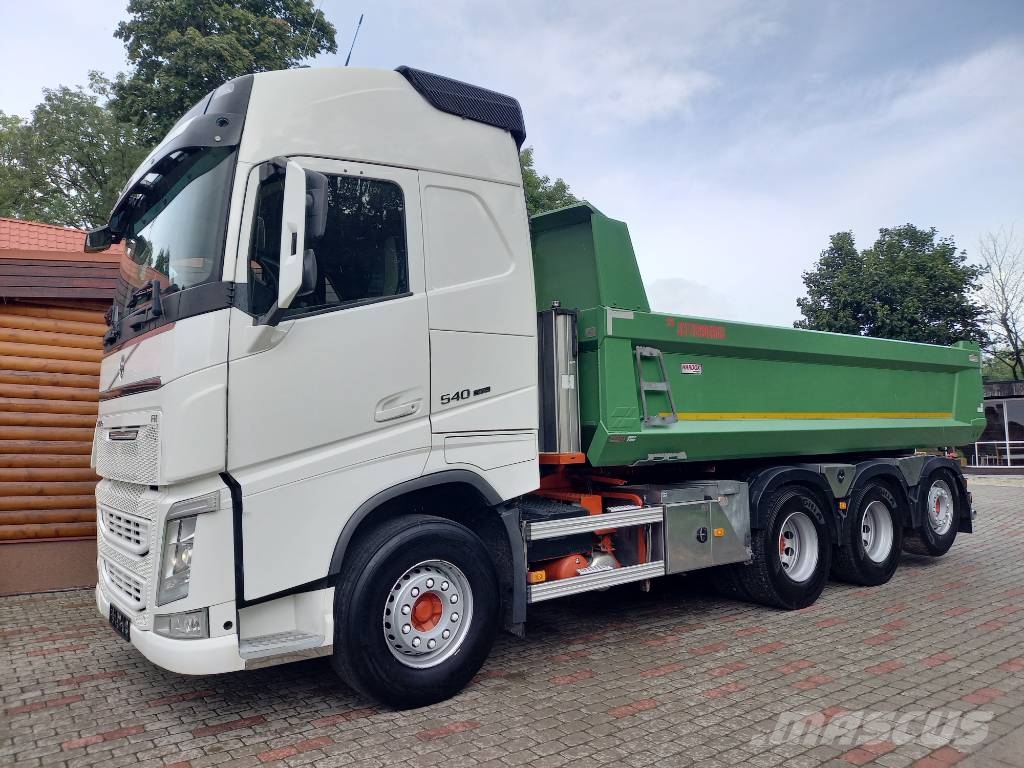 Volvo FH540, 8x4, RETARDER شاحنات قلابة