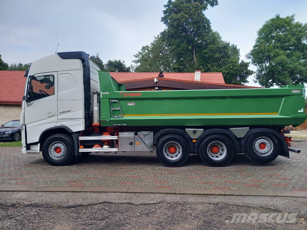 Volvo FH540, 8x4, RETARDER شاحنات قلابة