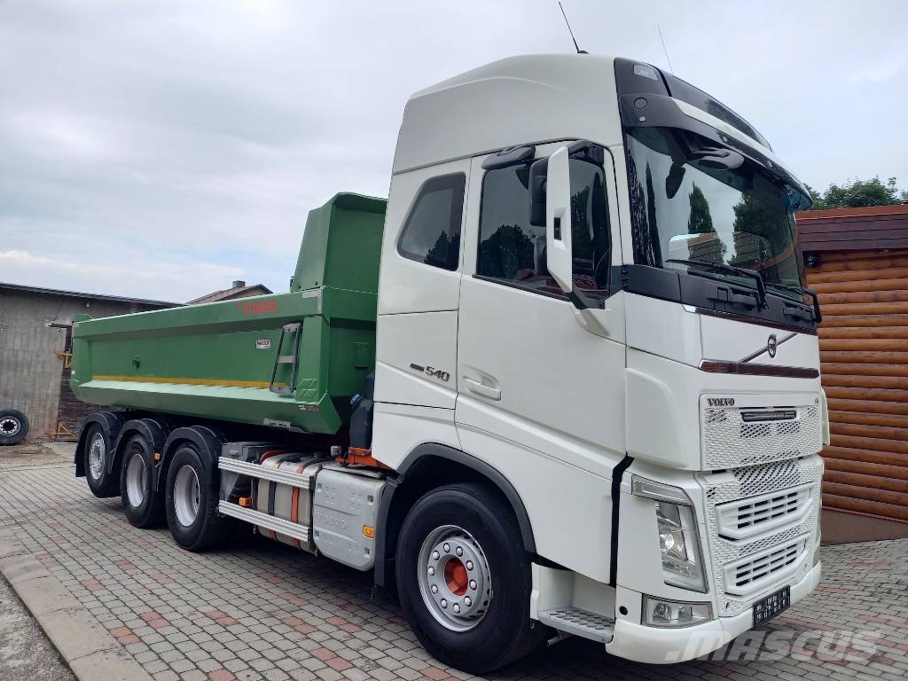 Volvo FH540, 8x4, RETARDER شاحنات قلابة
