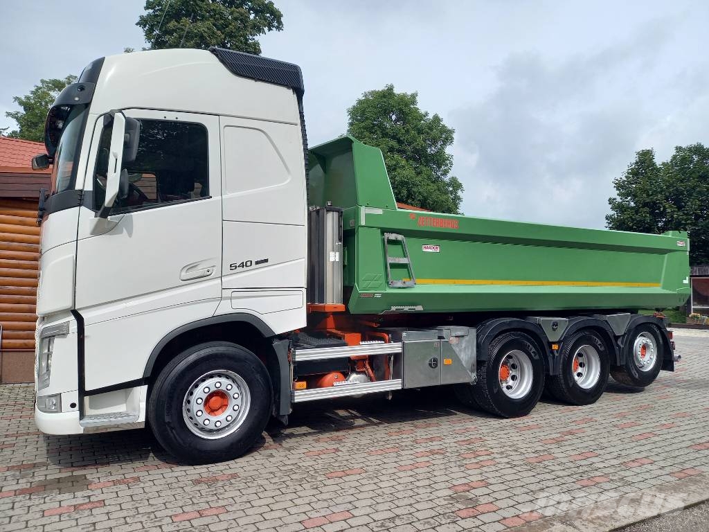 Volvo FH540, 8x4, RETARDER شاحنات قلابة