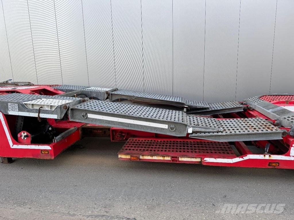 Kässbohrer 3 AXLE BPW TRUCKTRANSPORTER Autotreileri