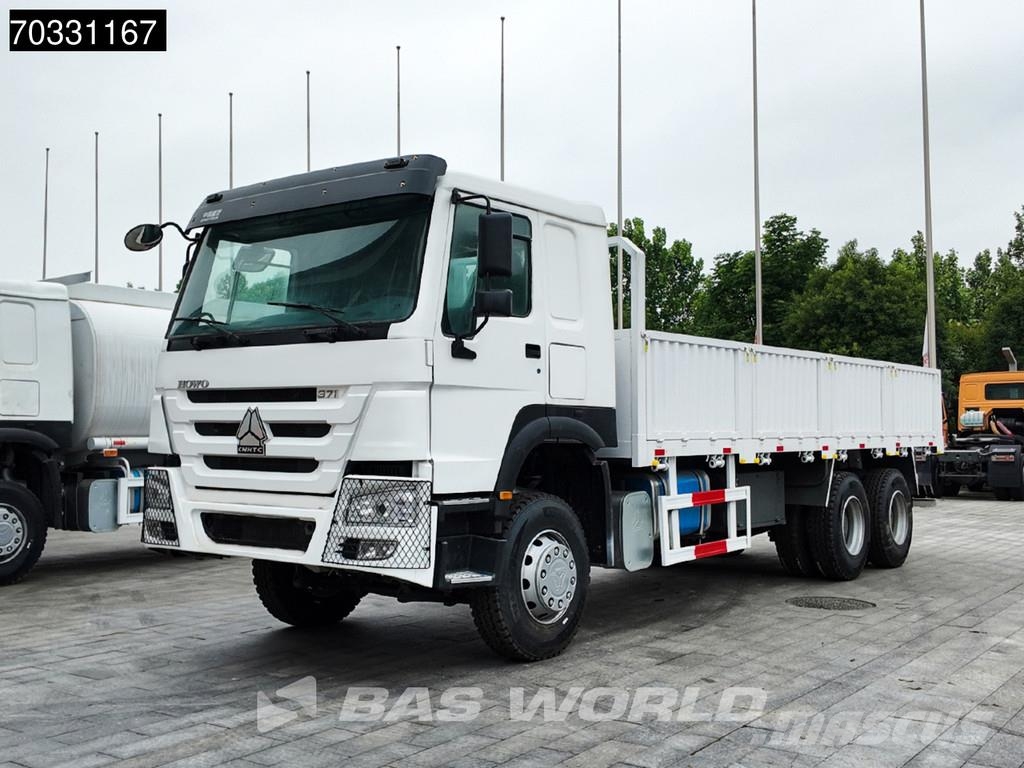 Sinotruk HOWO 371 6X4 Refurbished! 50T Platform Full Steel Platte bakwagens