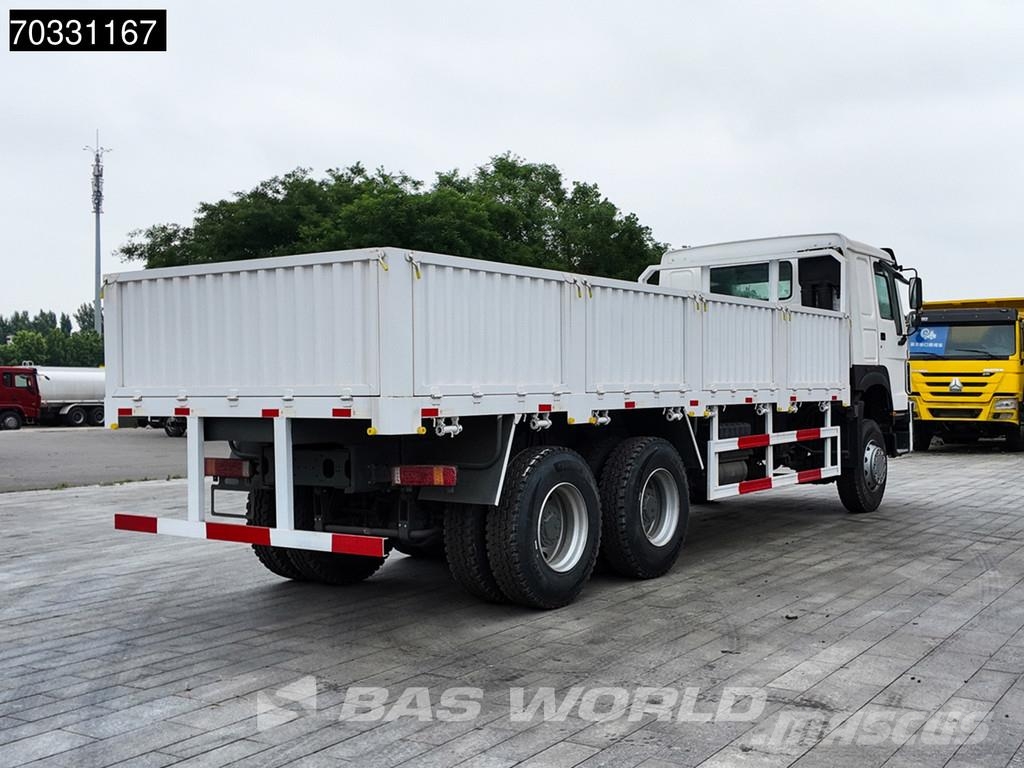 Sinotruk HOWO 371 6X4 Refurbished! 50T Platform Full Steel Platte bakwagens