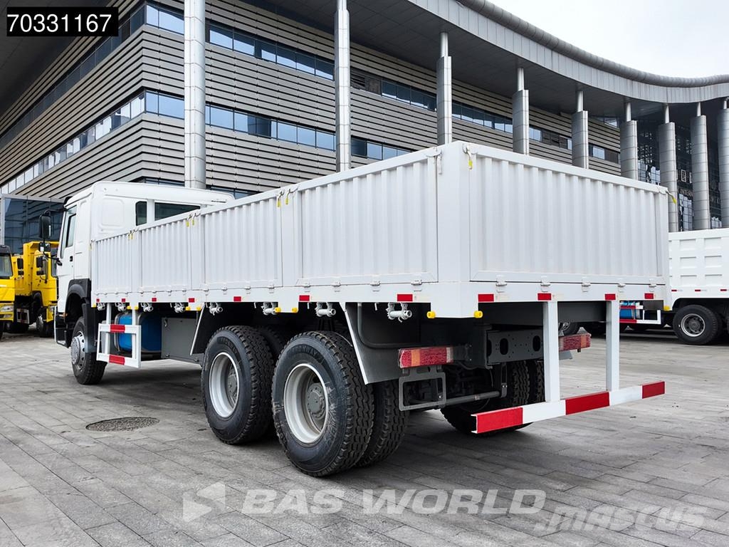 Sinotruk HOWO 371 6X4 Refurbished! 50T Platform Full Steel Platte bakwagens