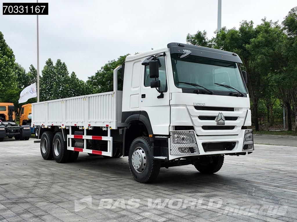 Sinotruk HOWO 371 6X4 Refurbished! 50T Platform Full Steel Platte bakwagens