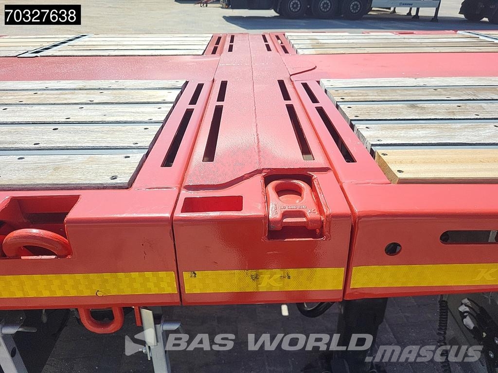 Kässbohrer LB4E Mega Extendable - 690cm 2xSteering Axle Drum Low loader-semi-trailers