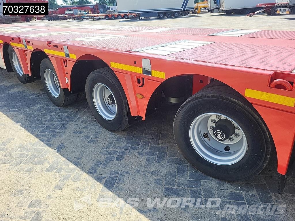 Kässbohrer LB4E Mega Extendable - 690cm 2xSteering Axle Drum Low loader-semi-trailers