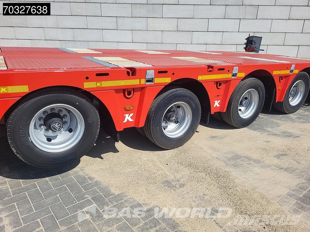 Kässbohrer LB4E Mega Extendable - 690cm 2xSteering Axle Drum Low loader-semi-trailers