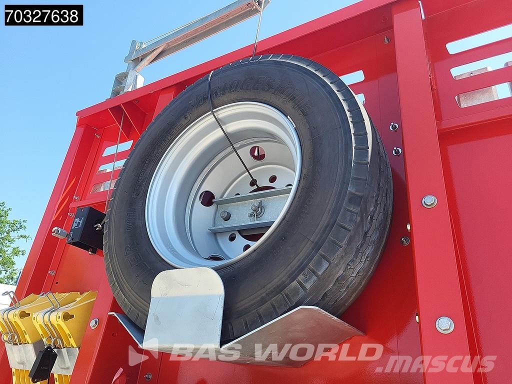 Kässbohrer LB4E Mega Extendable - 690cm 2xSteering Axle Drum Low loader-semi-trailers