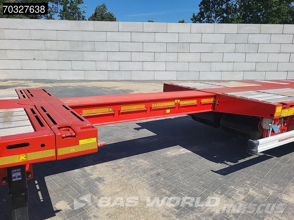 Kässbohrer LB4E Mega Extendable - 690cm 2xSteering Axle Drum Low loader-semi-trailers