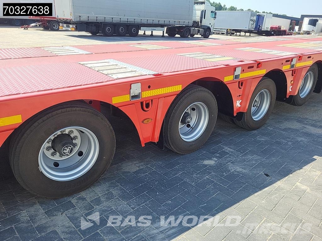 Kässbohrer LB4E Mega Extendable - 690cm 2xSteering Axle Drum Low loader-semi-trailers