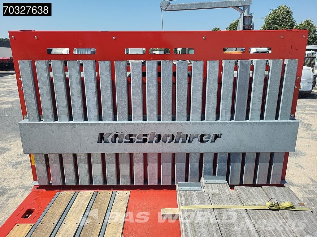 Kässbohrer LB4E Mega Extendable - 690cm 2xSteering Axle Drum Low loader-semi-trailers