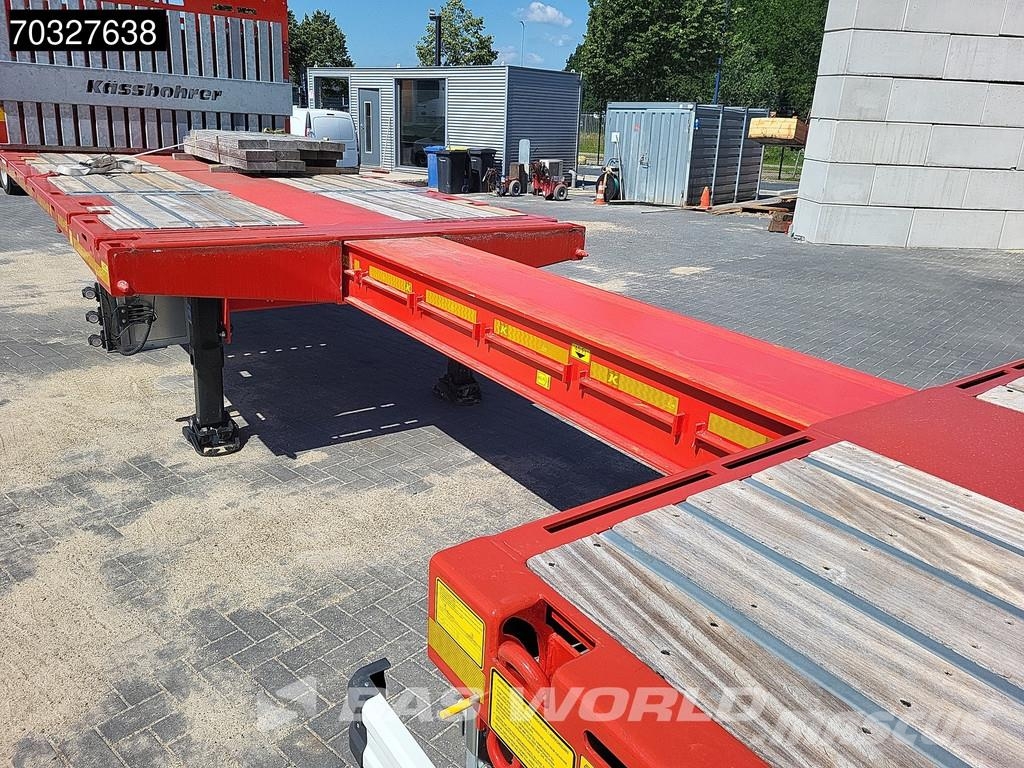 Kässbohrer LB4E Mega Extendable - 690cm 2xSteering Axle Drum Low loader-semi-trailers