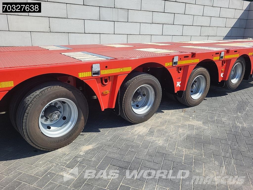Kässbohrer LB4E Mega Extendable - 690cm 2xSteering Axle Drum Low loader-semi-trailers