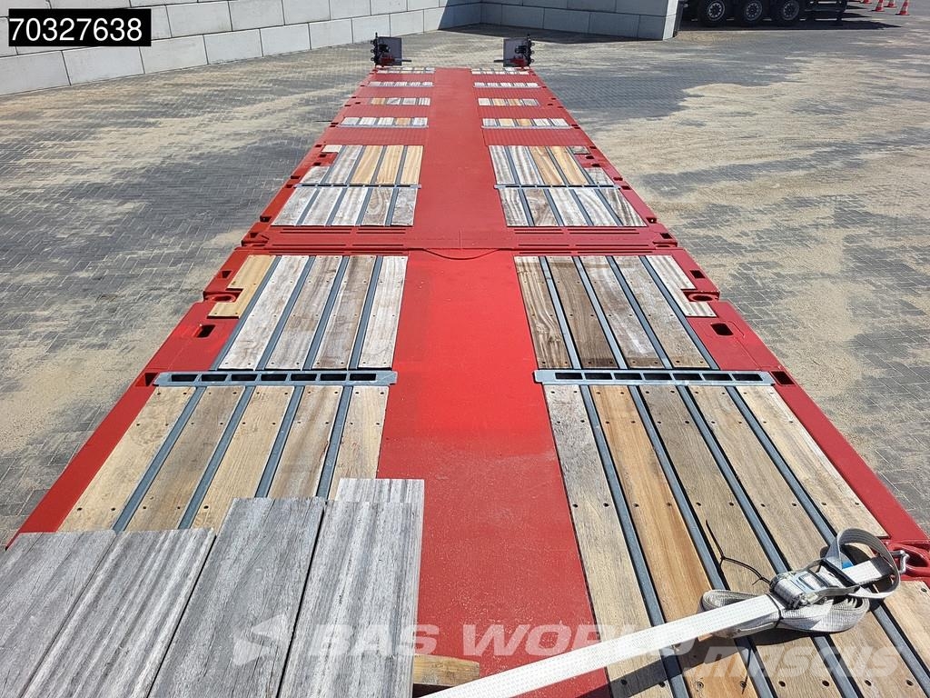 Kässbohrer LB4E Mega Extendable - 690cm 2xSteering Axle Drum Low loader-semi-trailers