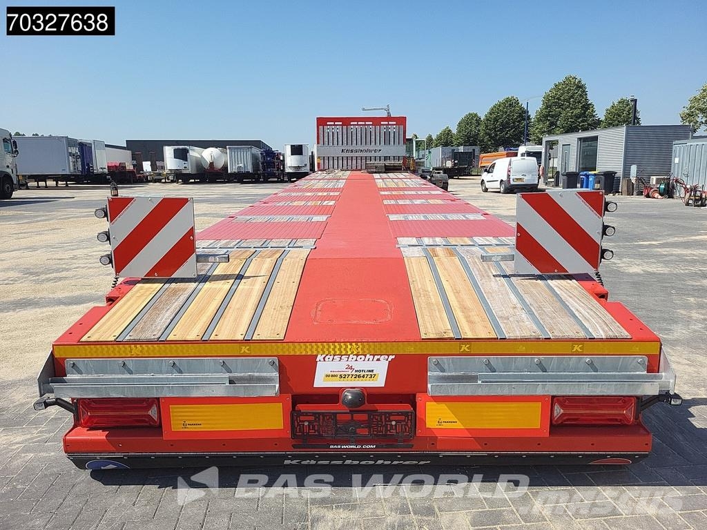 Kässbohrer LB4E Mega Extendable - 690cm 2xSteering Axle Drum Low loader-semi-trailers