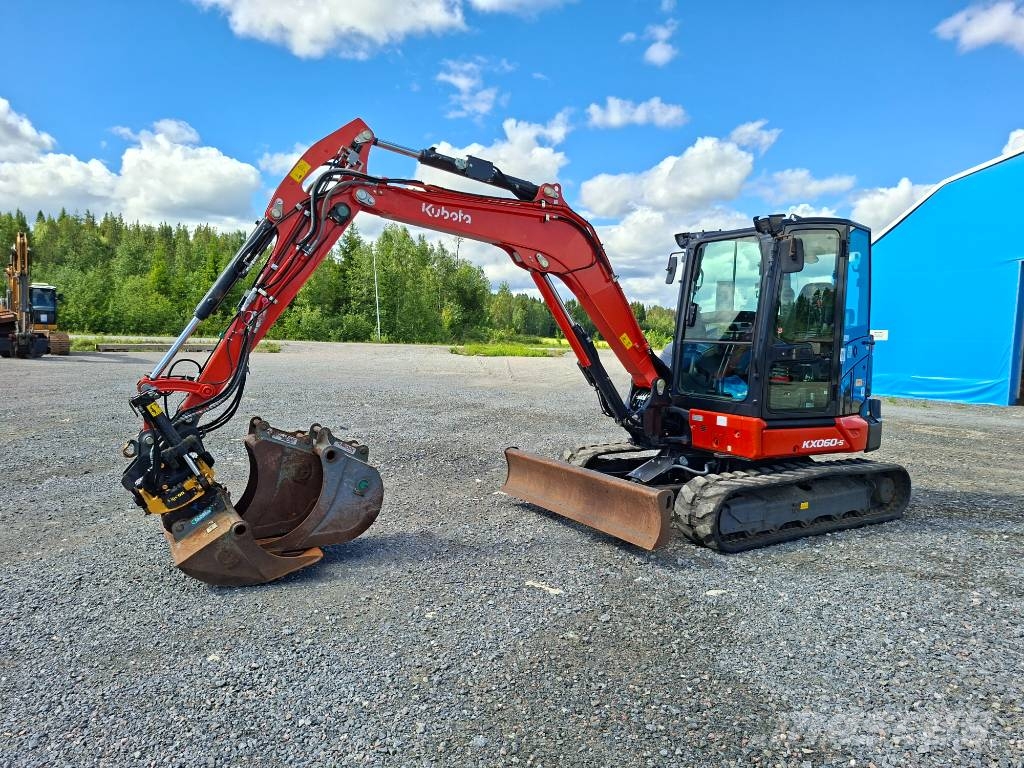 Kubota KX060-5 Мини-экскаваторы