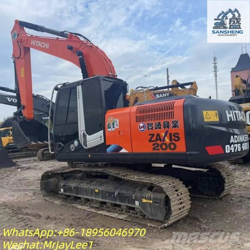 Hitachi ZX 200 Εκσκαφείς με ερπύστριες