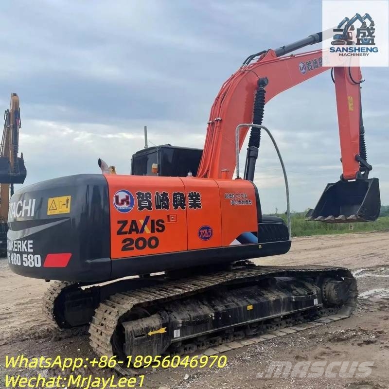 Hitachi ZX 200 Εκσκαφείς με ερπύστριες