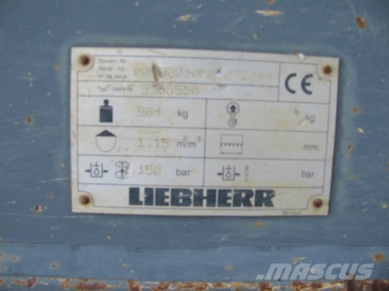 Liebherr Planirna žlica Liebherr SW48 Kašike / Korpe