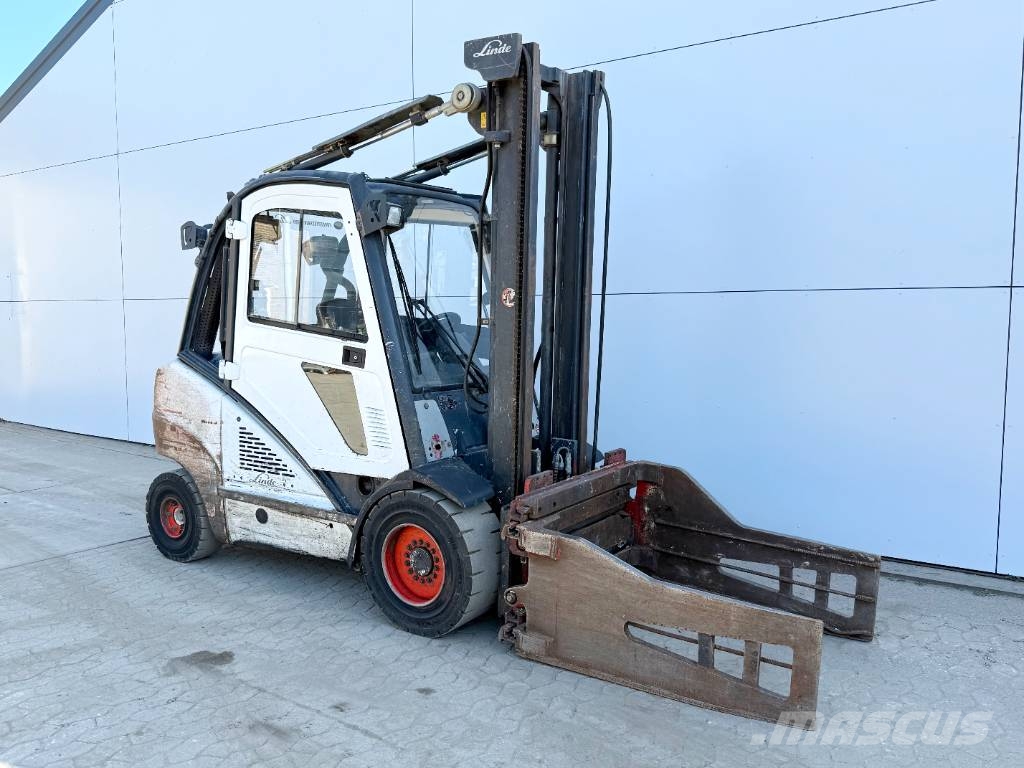 Linde H35D - Duplex / Side Shift / Fork Positioners Camiones diesel