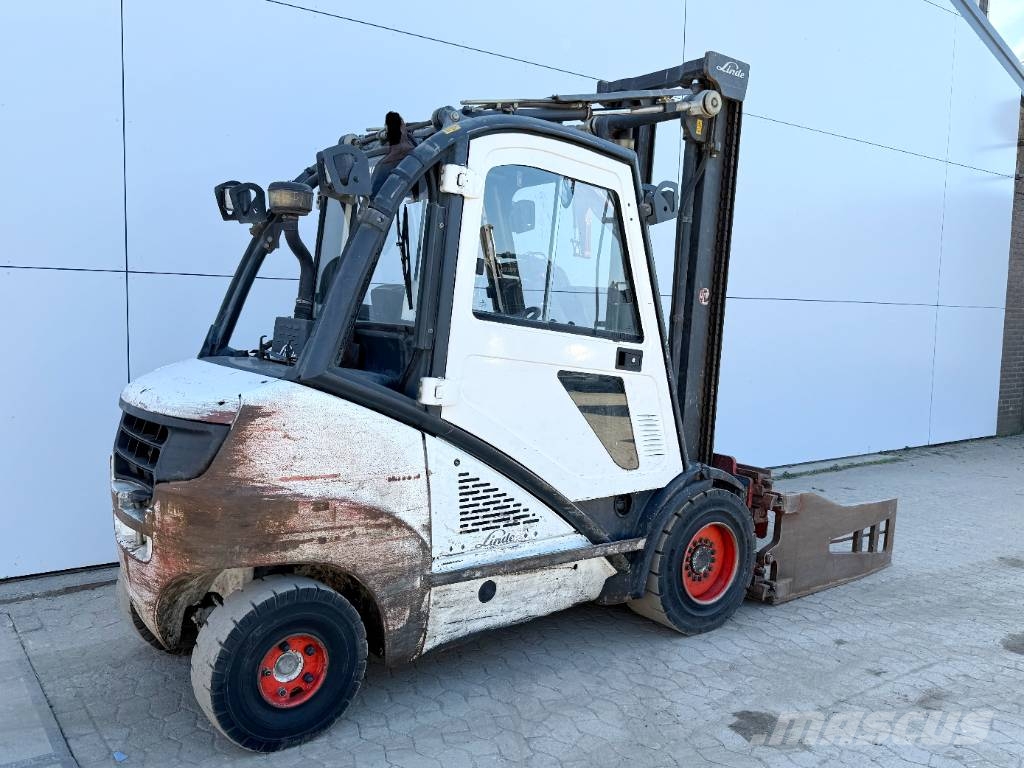 Linde H35D - Duplex / Side Shift / Fork Positioners Camiones diesel