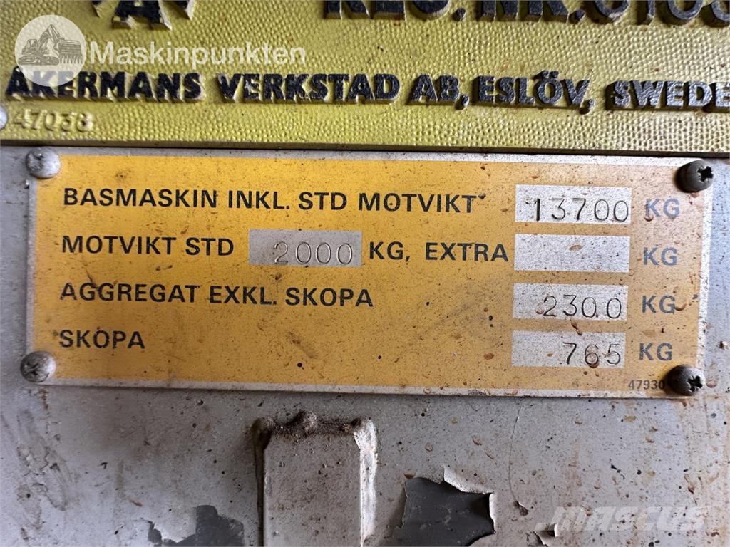 Åkerman H9Mb Wielgraafmachines