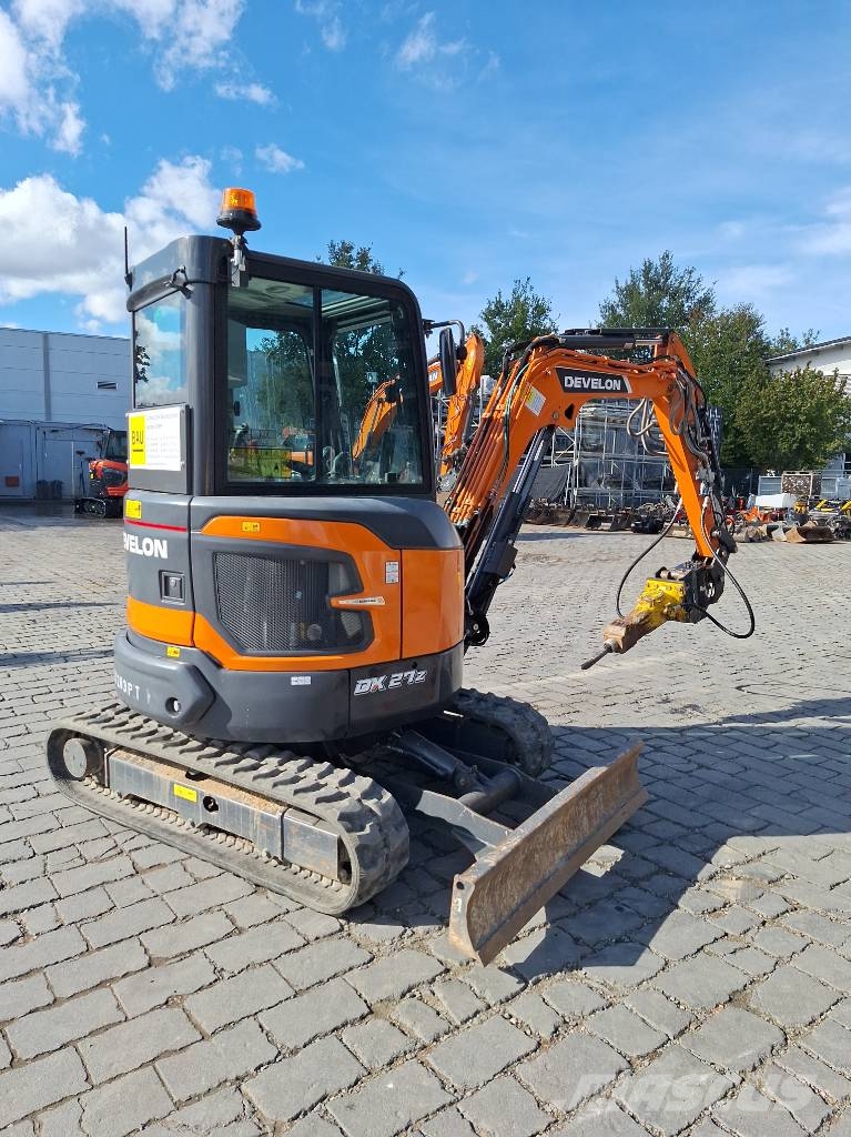 Doosan Kurzheckbagger DX 27Z-7 Kabine Raupenbagger