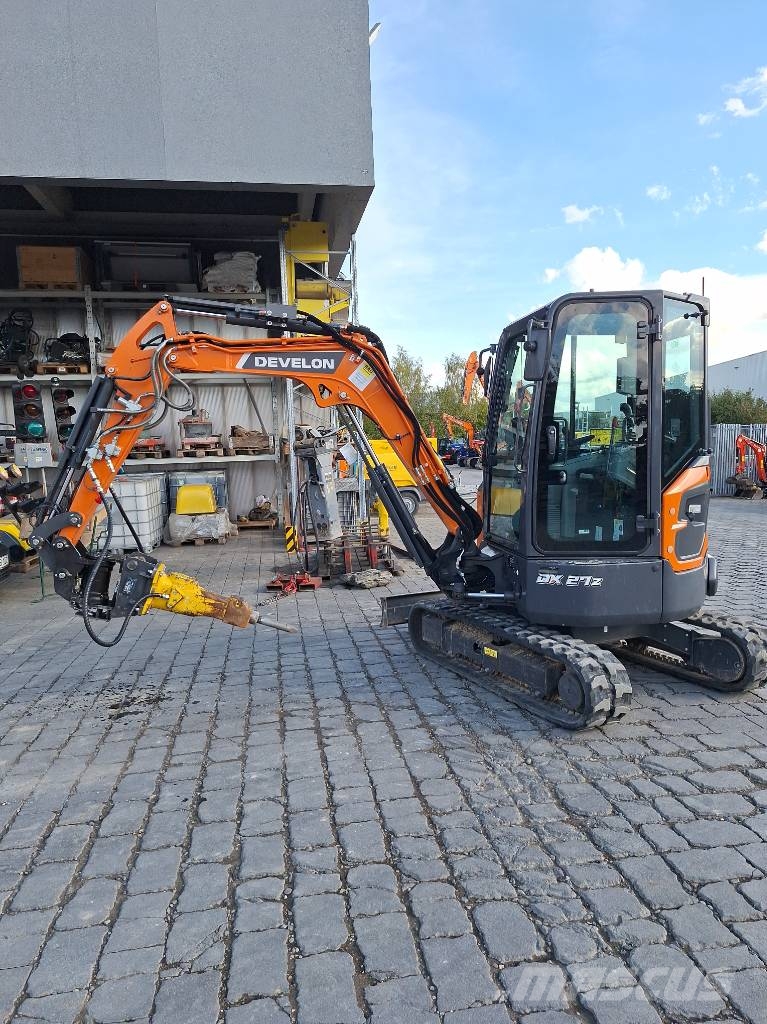 Doosan Kurzheckbagger DX 27Z-7 Kabine Raupenbagger