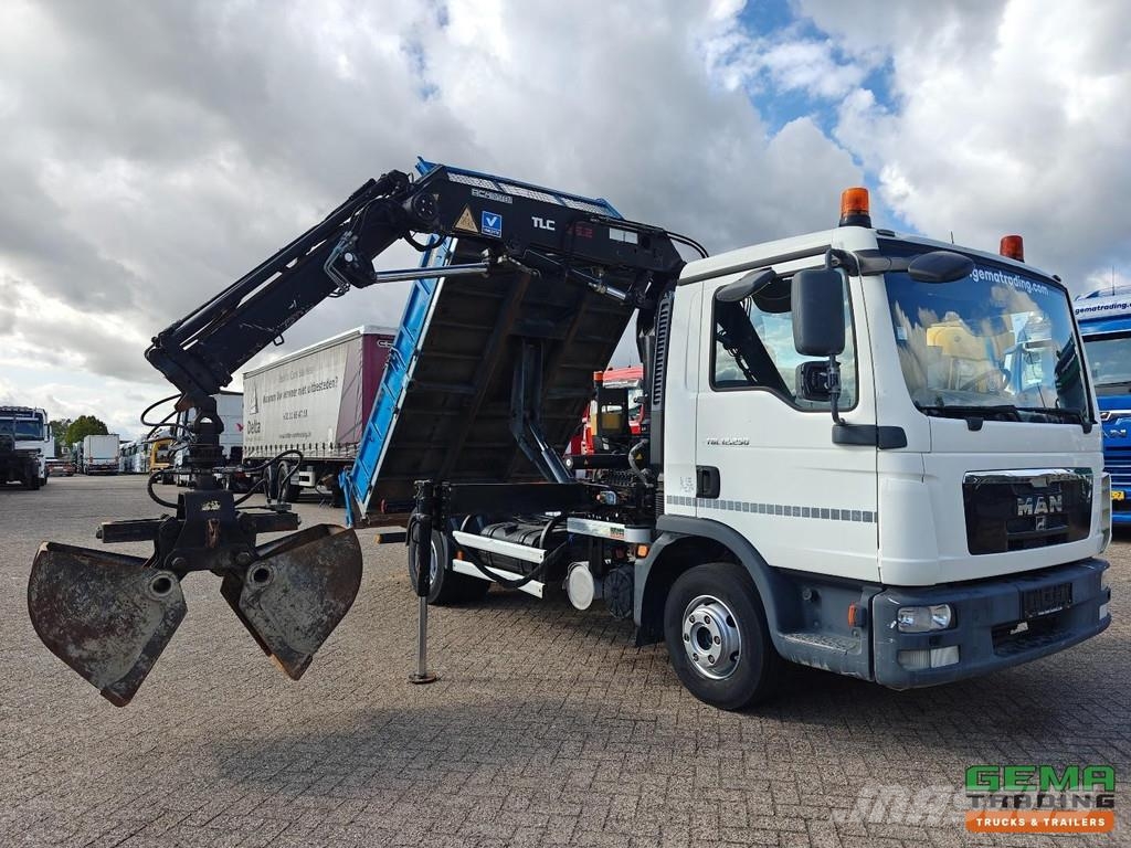 MAN TGL 12.250 4x2 Day Cab Euro5 - Terex 65.2 + Tizmar Kiper tovornjaki