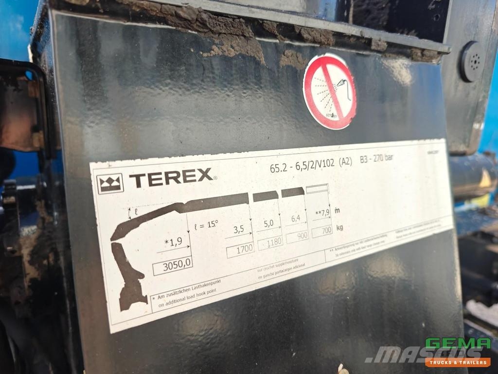MAN TGL 12.250 4x2 Day Cab Euro5 - Terex 65.2 + Tizmar Kiper tovornjaki
