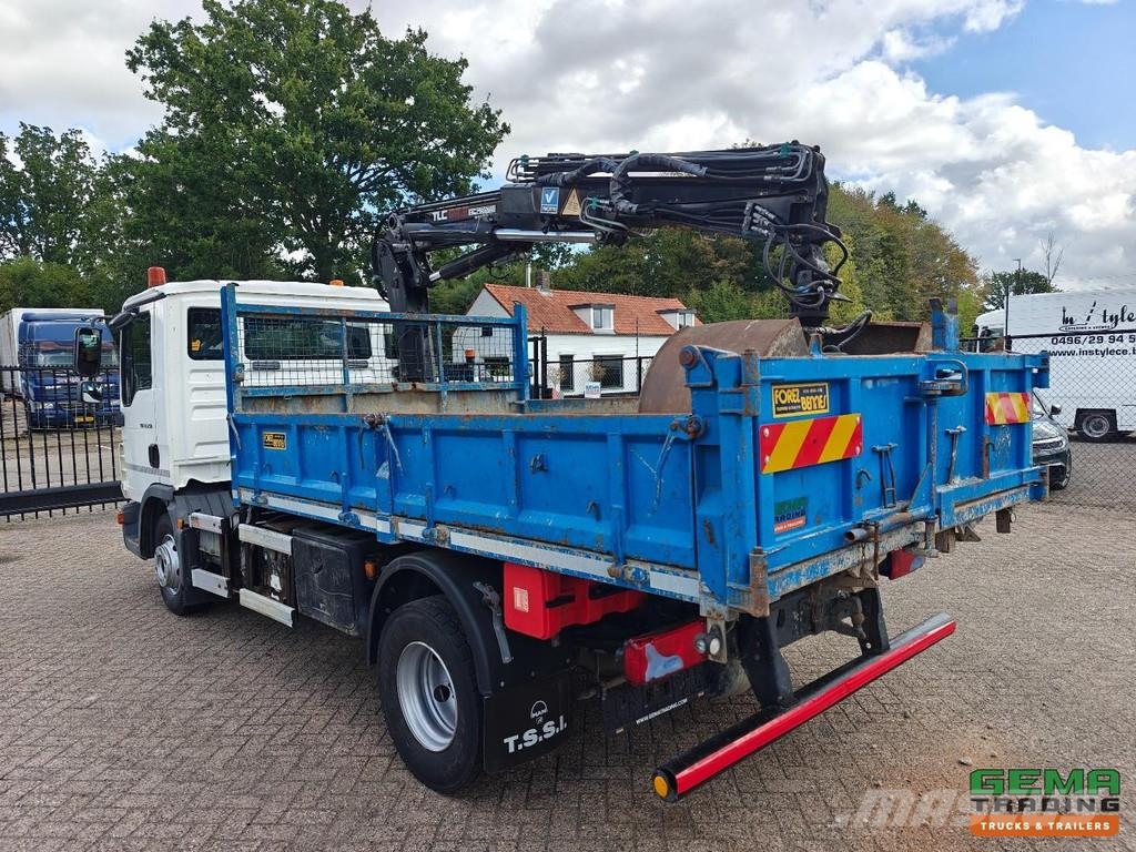 MAN TGL 12.250 4x2 Day Cab Euro5 - Terex 65.2 + Tizmar Kiper tovornjaki