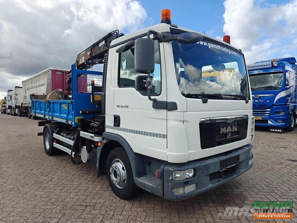 MAN TGL 12.250 4x2 Day Cab Euro5 - Terex 65.2 + Tizmar Kiper tovornjaki