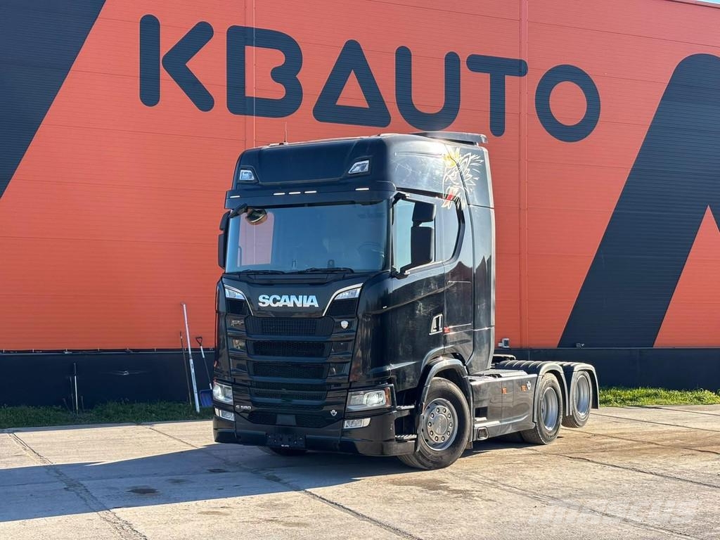 Scania S 580 6x2 RETARDER / DOUBLE BOGIE Tegljači