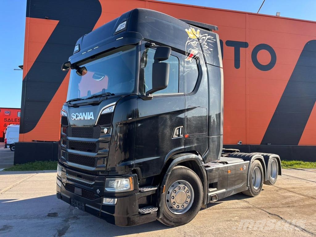 Scania S 580 6x2 RETARDER / DOUBLE BOGIE Tegljači