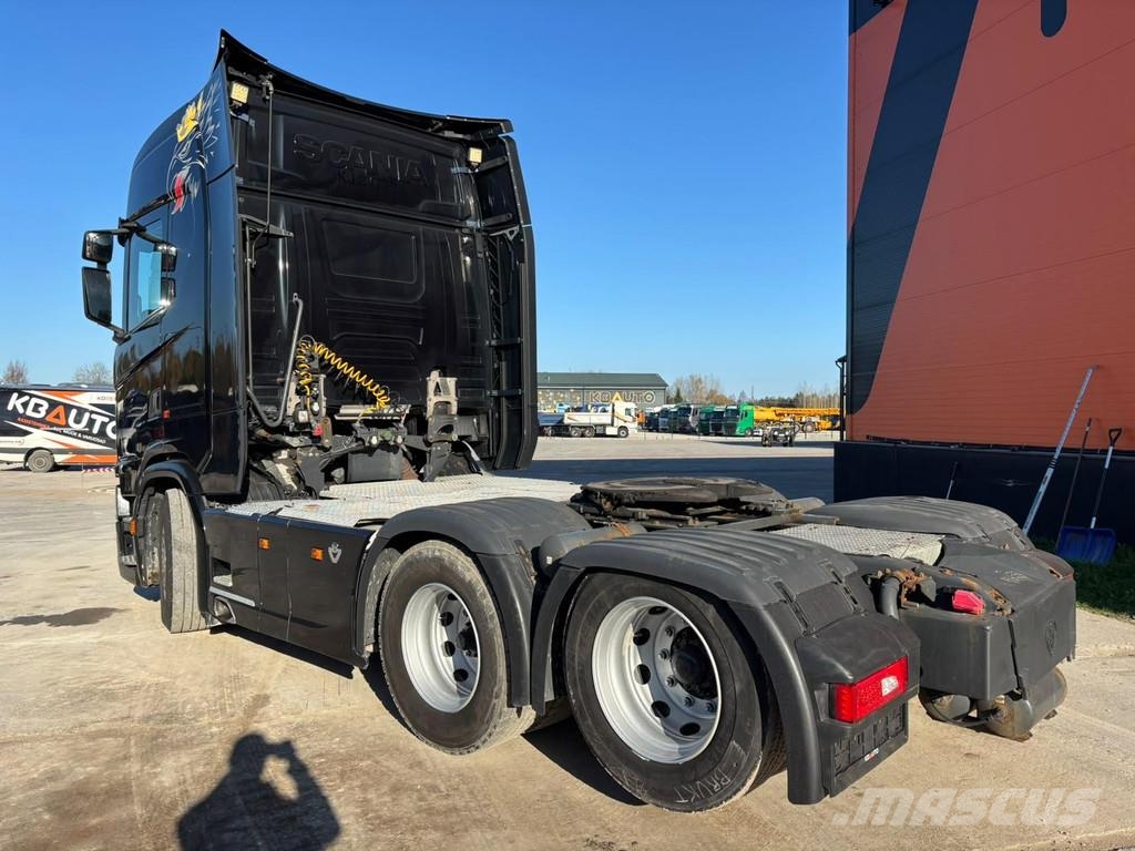Scania S 580 6x2 RETARDER / DOUBLE BOGIE Tegljači