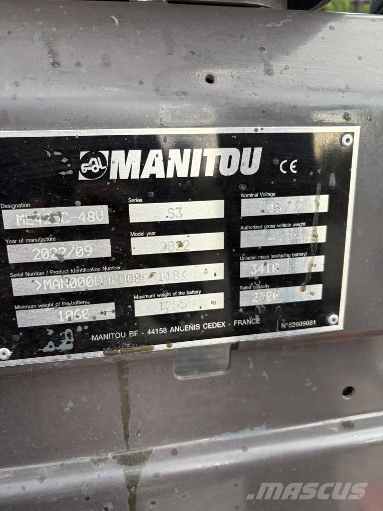 Manitou ME425 Electric forklifts