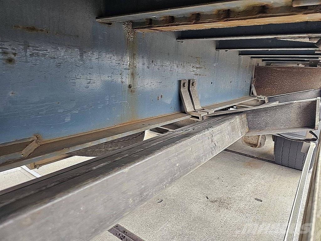 Groenewegen DRO-14-27 TWISTLOCKS BPW NL TR 平台/側卸半拖車