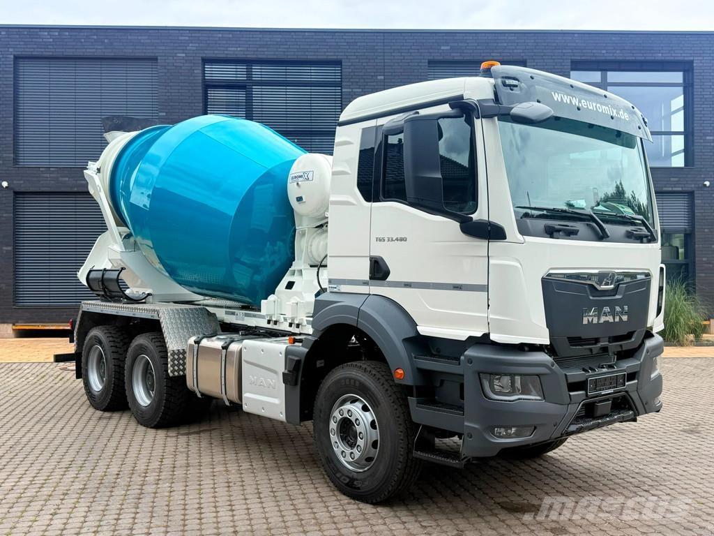 MAN TGS 33.480 TGS 33.480 BB 6x4 EuromixMTP EM 7 L Camiones de concreto