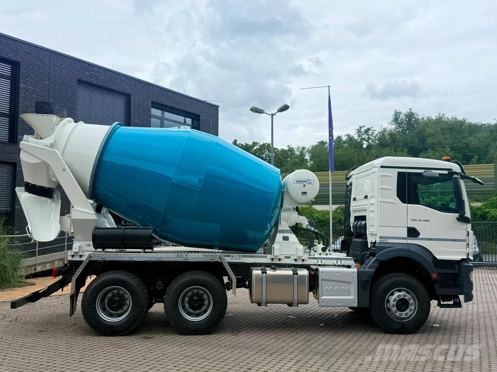 MAN TGS 33.480 TGS 33.480 BB 6x4 EuromixMTP EM 7 L Camiones de concreto