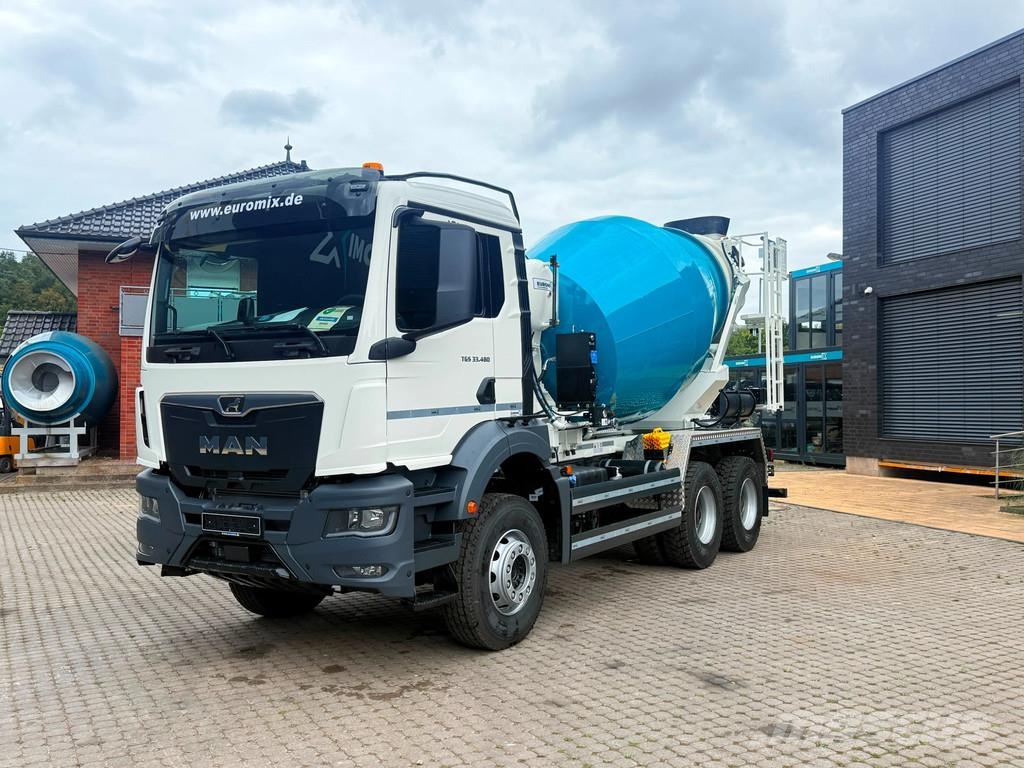 MAN TGS 33.480 TGS 33.480 BB 6x4 EuromixMTP EM 7 L Camiones de concreto