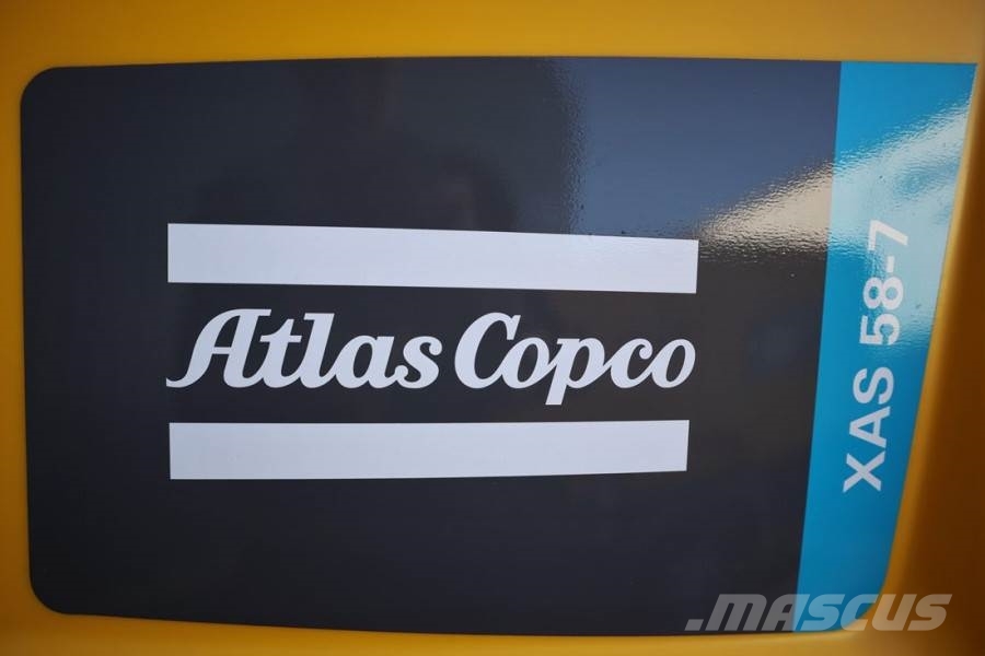 Atlas Copco XAS 58-7 Valid inspection, *Guarantee! Diesel, Vol Kompresori