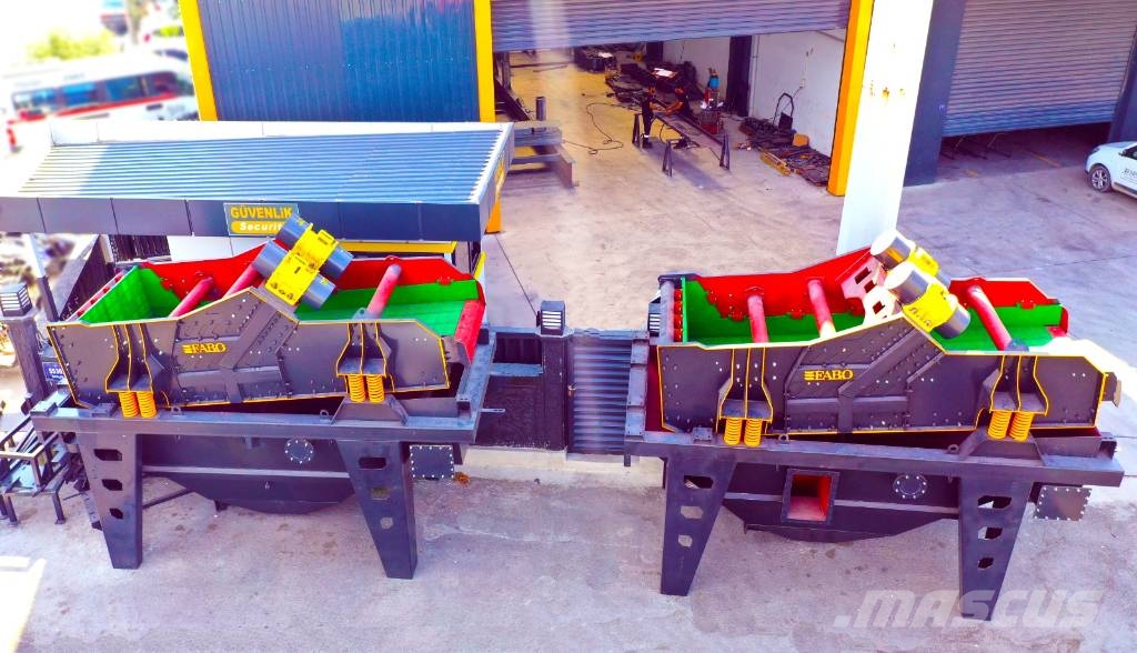 Fabo DSHC-1635 CRIBLE DE DÉSHYDRATATION ET HYDROCYCLONE Zeefinstallatie