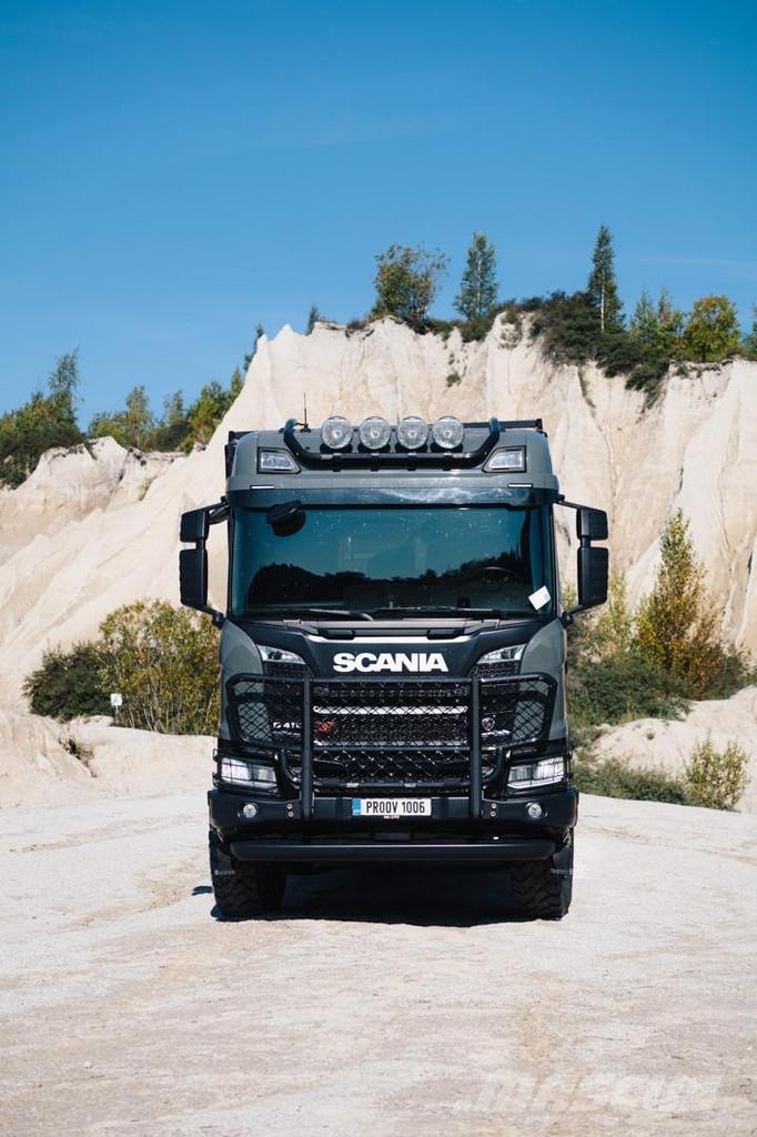 Scania G 410 XT 4x4 FULLY EQUIPPED EXPEDITION TRUCK Kamperi i kamp prikolice